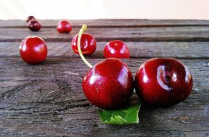 ripe cherries