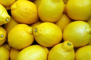 fresh unwaxed Lemons