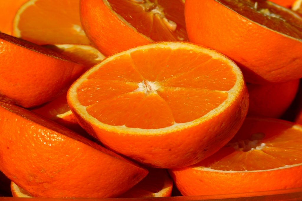 orange fruits