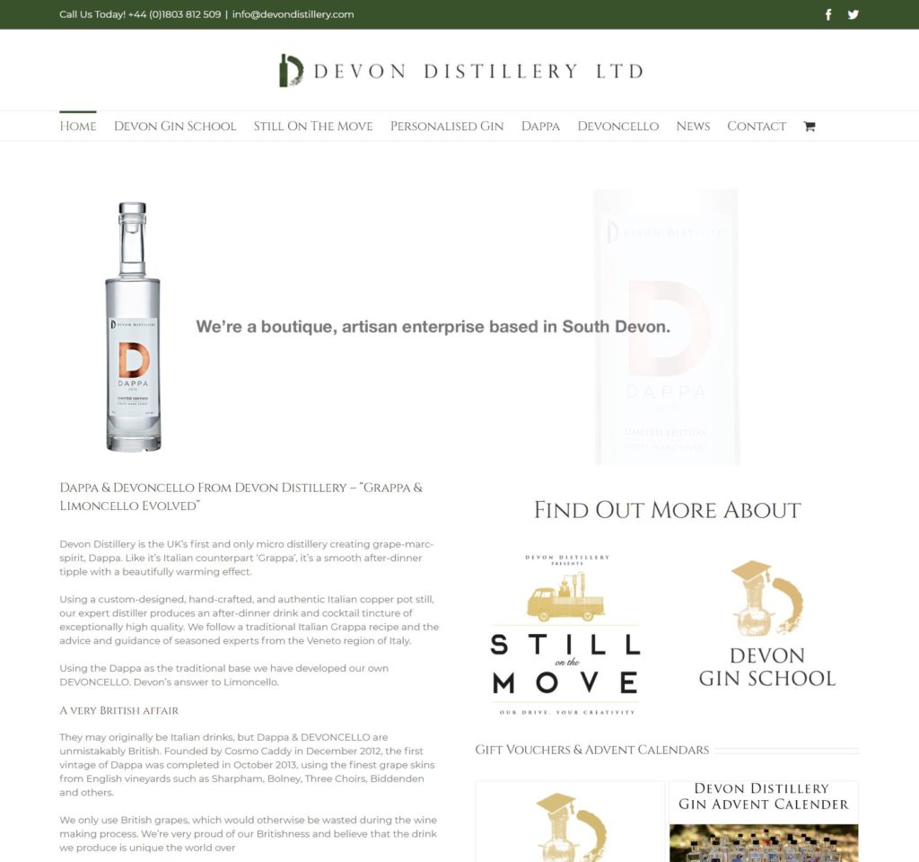 Devon Gin Distillery